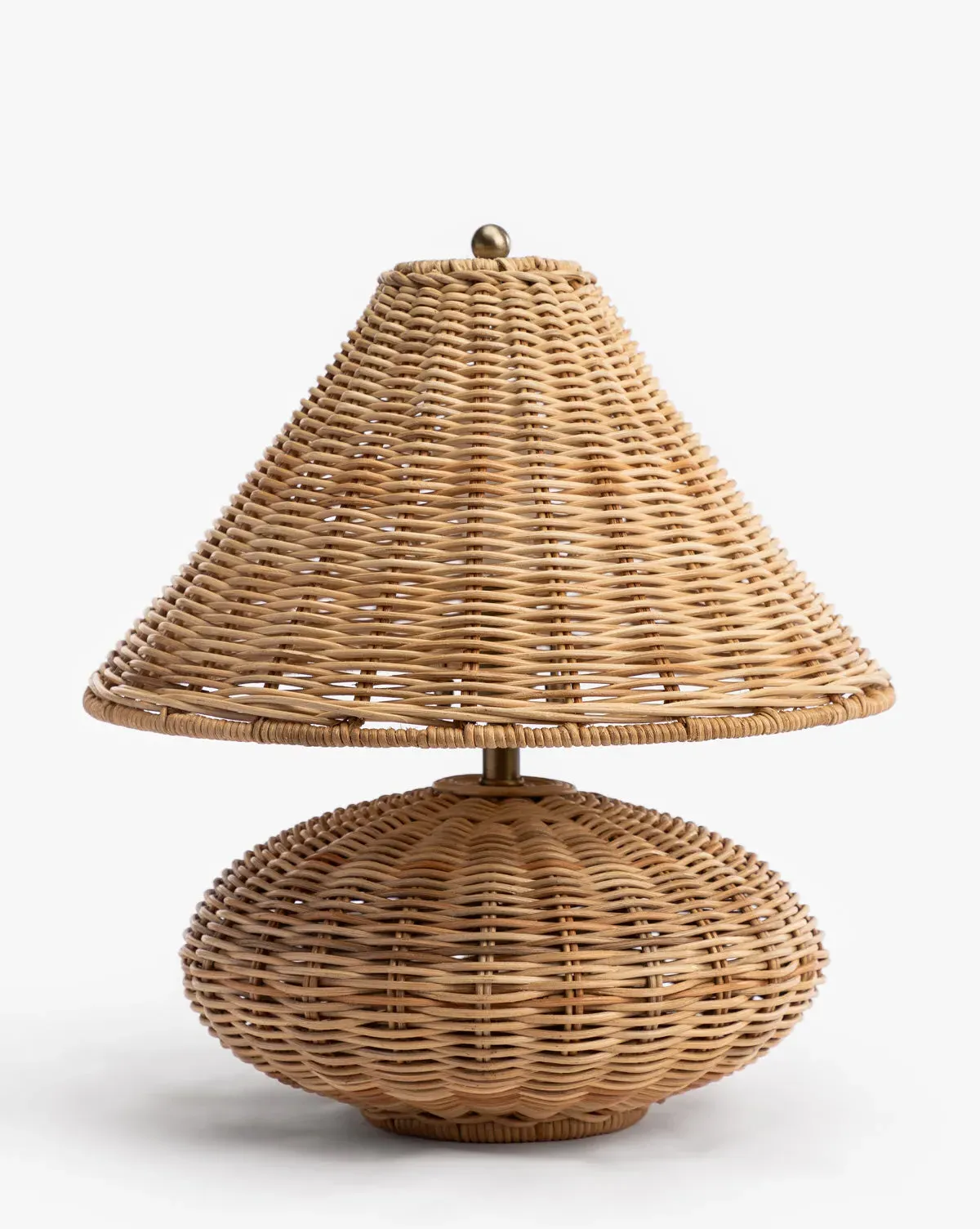 Palmetto Table Lamp - Natural, Woven Wicker product
