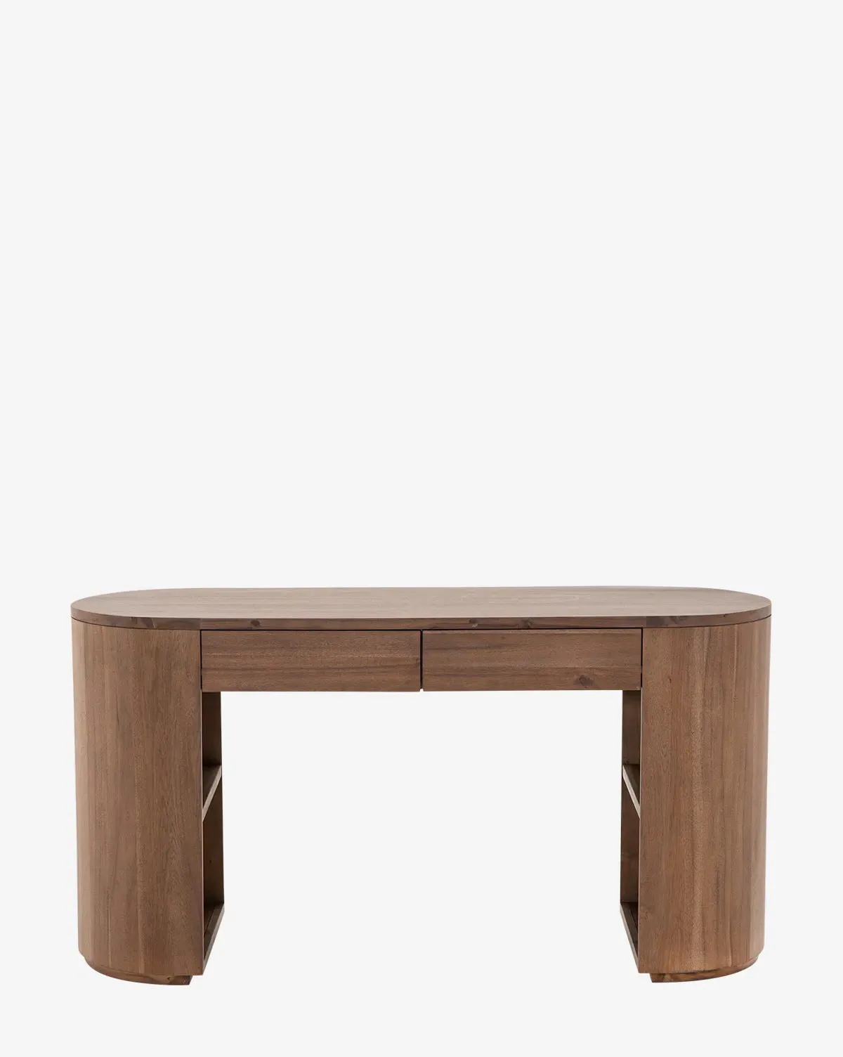 Parnell Desk with Storage - Caramel Brown product