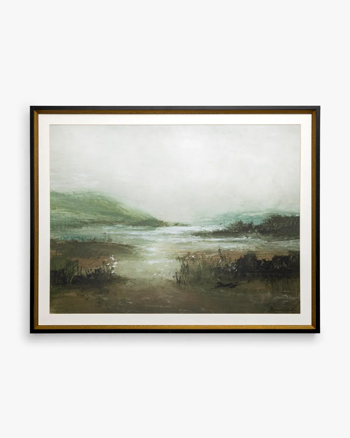 Past Life by Dan Hobday Wall Art Print - Green, Brown product