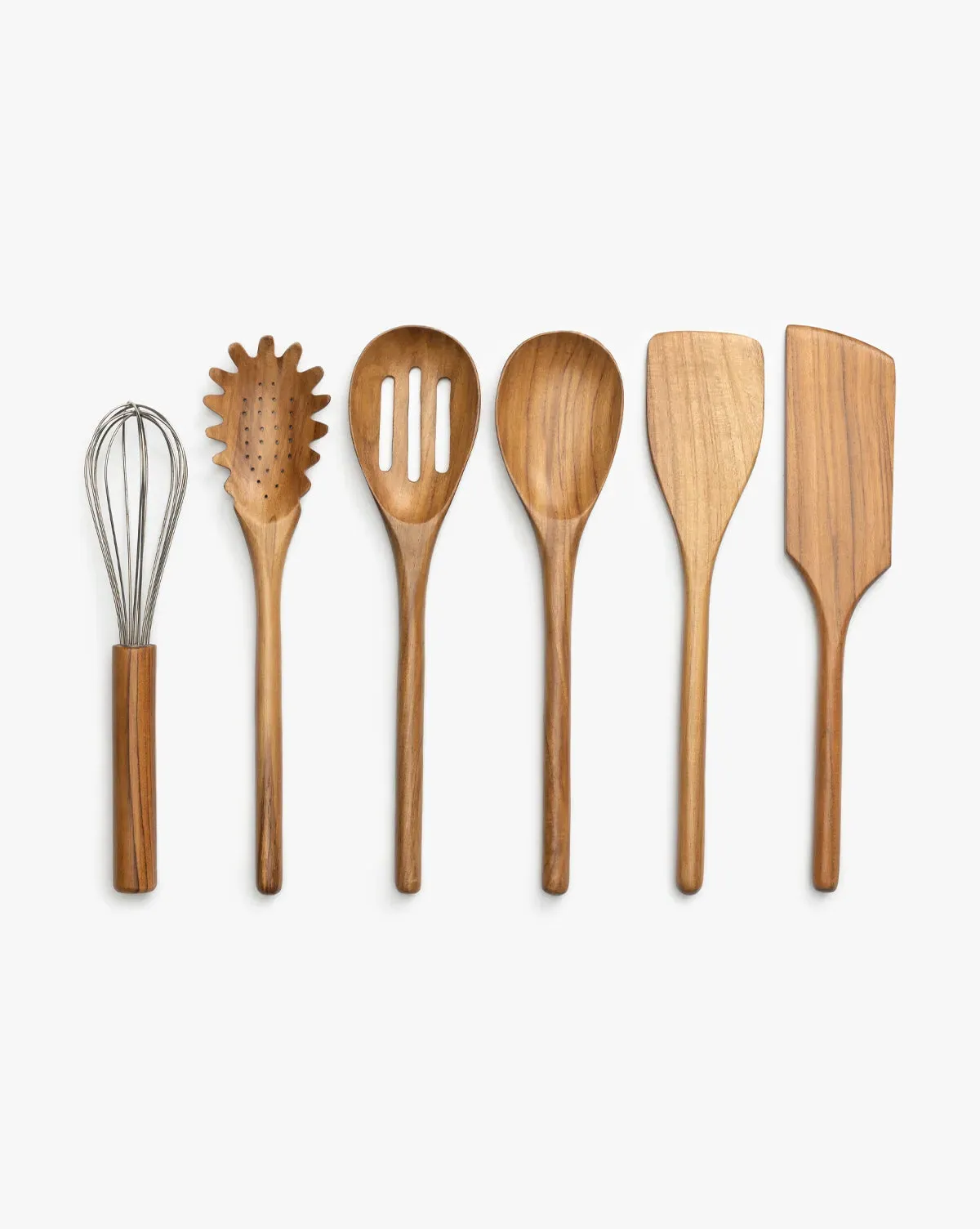 Patcham Kitchen Tools Set of 5 - Wood, Stainless Steel product