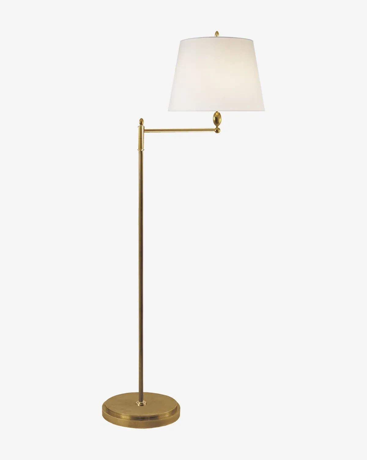 Paulo Floor Lamp - Hand-Rubbed Antique Brass product