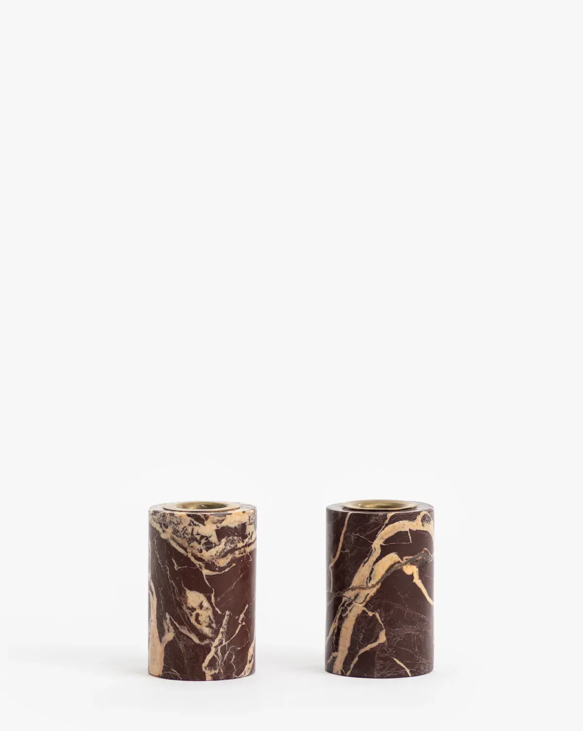 Perrin Marble Taper Candle Holders Set of 2 product