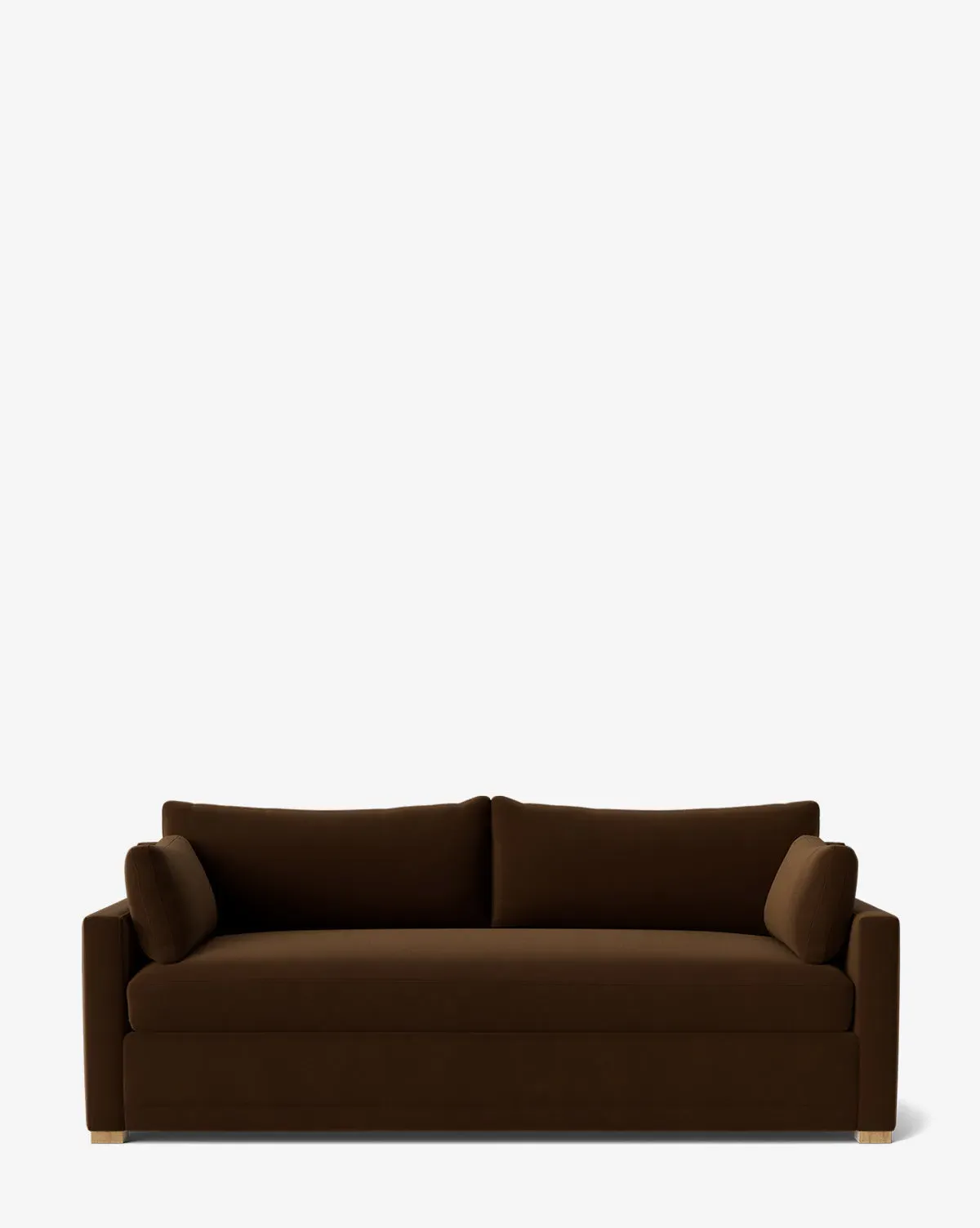 Peterson 2-Seater Upholstered Sofa - Praline, Velvet product