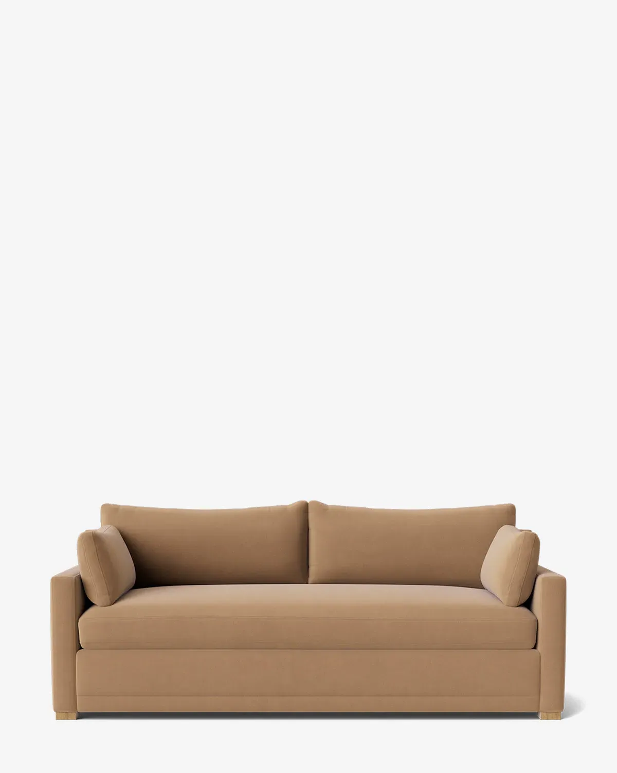 Peterson 2-Seater Upholstered Sofa - Toffee, Velvet product