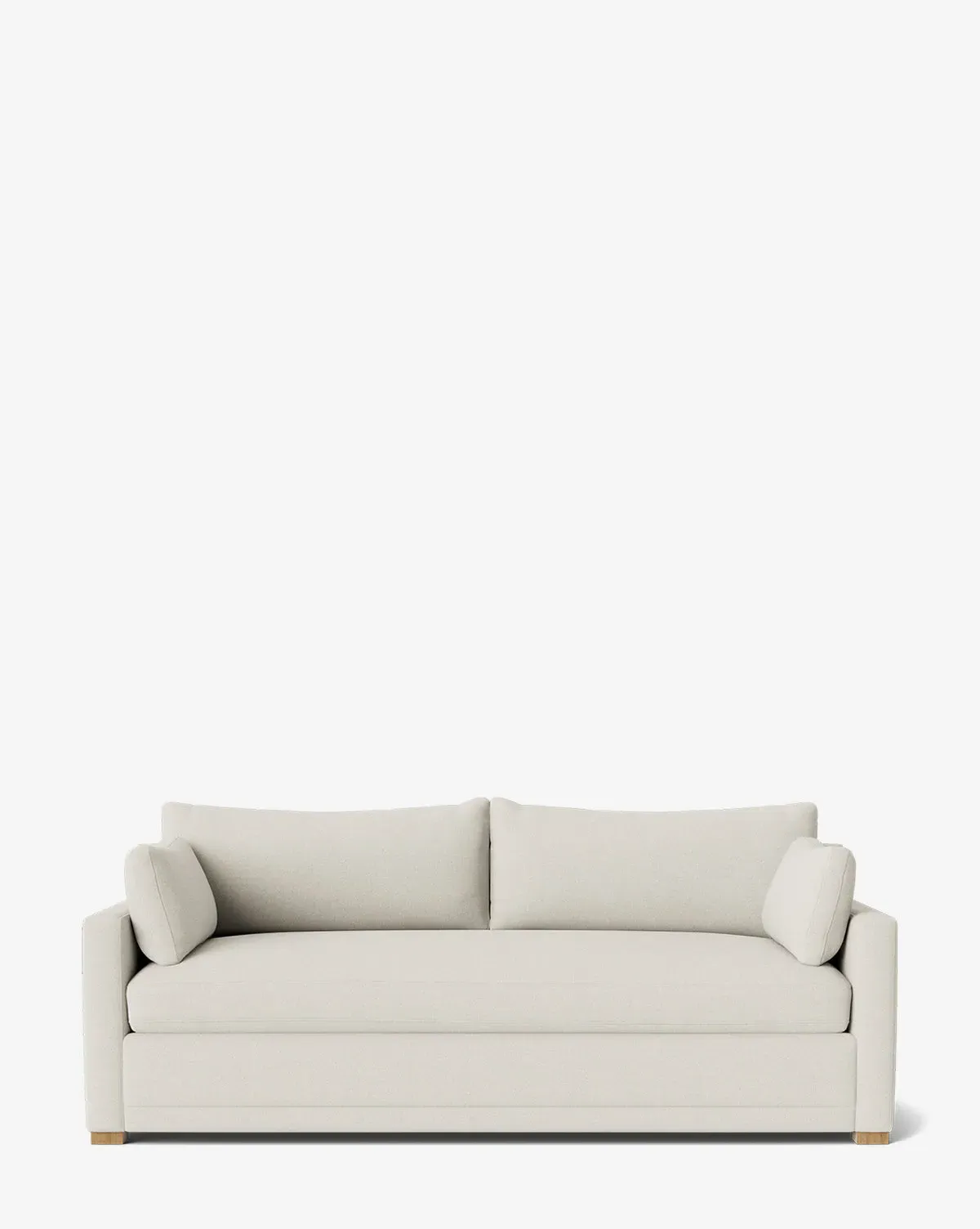 Peterson 3-Seater Upholstered Sofa - Pearl, Woven Fabric product