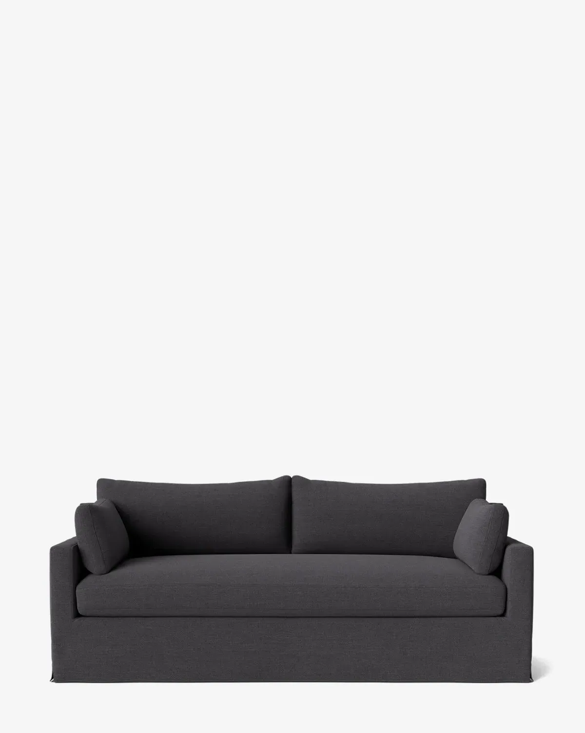 Peterson Deep 75" Slipcover Sofa - Slate, Crypton product