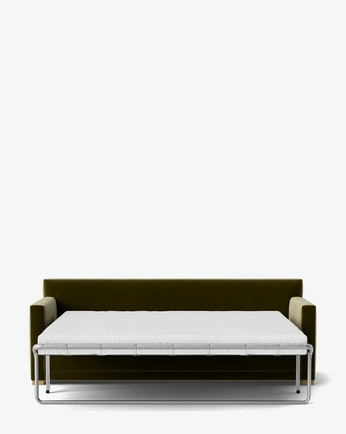 Peterson Queen Size Sleeper Sofa - Olive, Velvet product