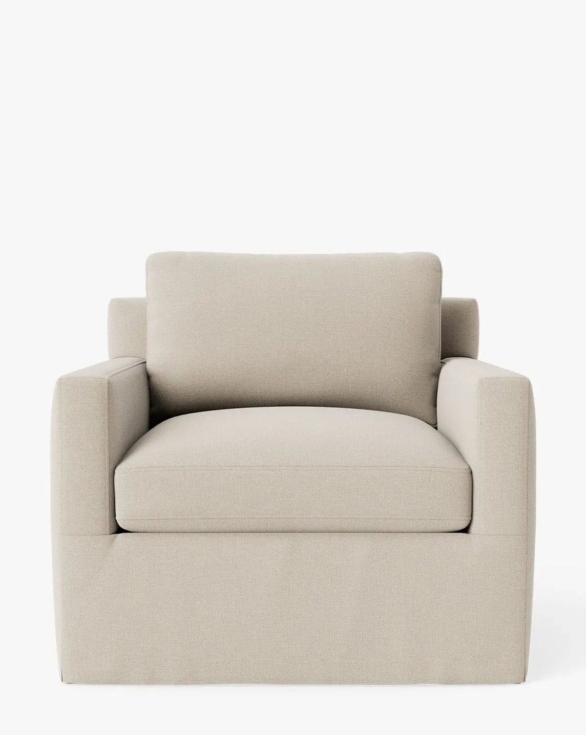 Peterson Slipcover Lounge Chair - Macadamia, Linen product