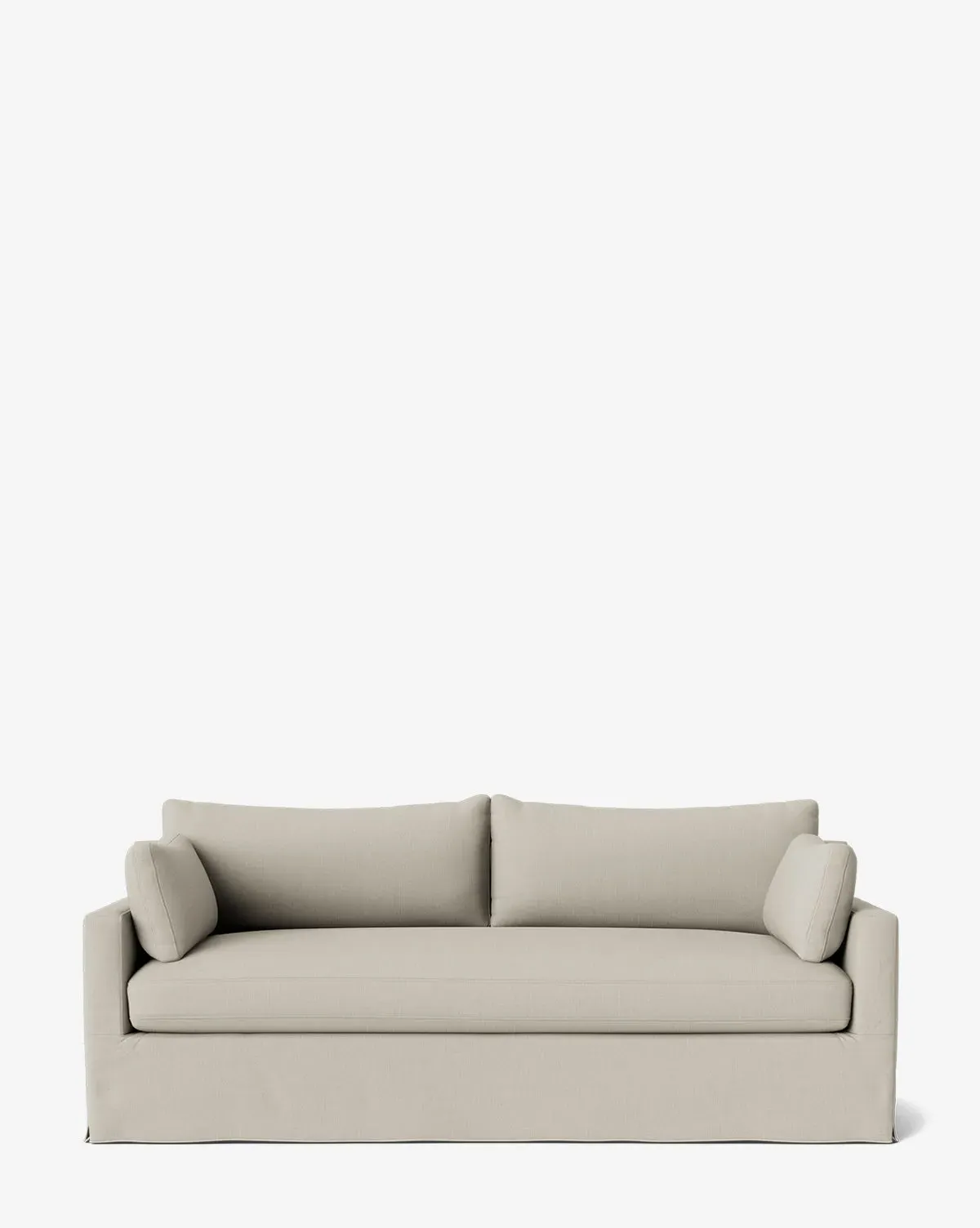 Peterson Slipcover Sofa 75" - Basalt, Belgian Linen product