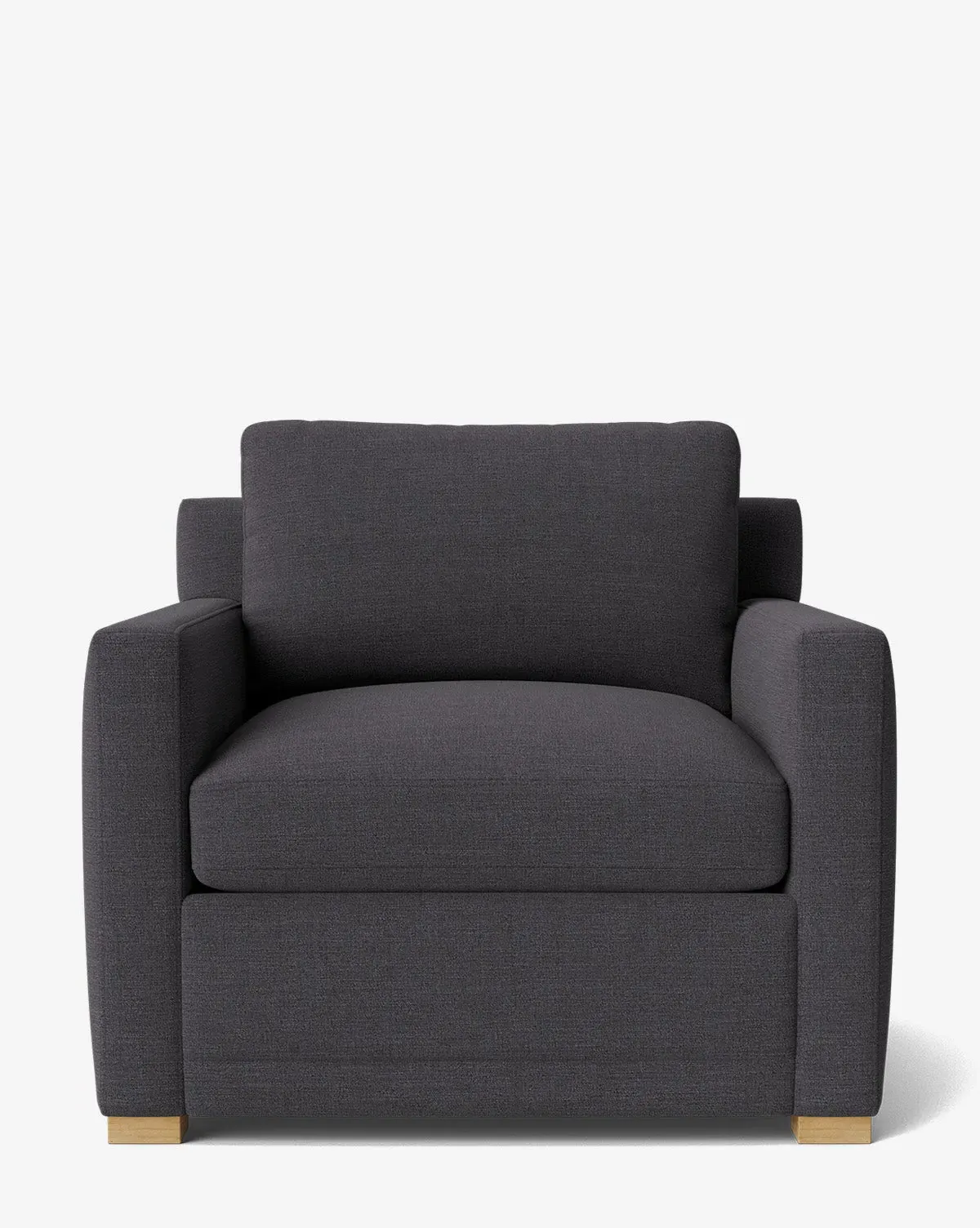 Peterson Upholstered Lounge Chair - Slate, Crypton product