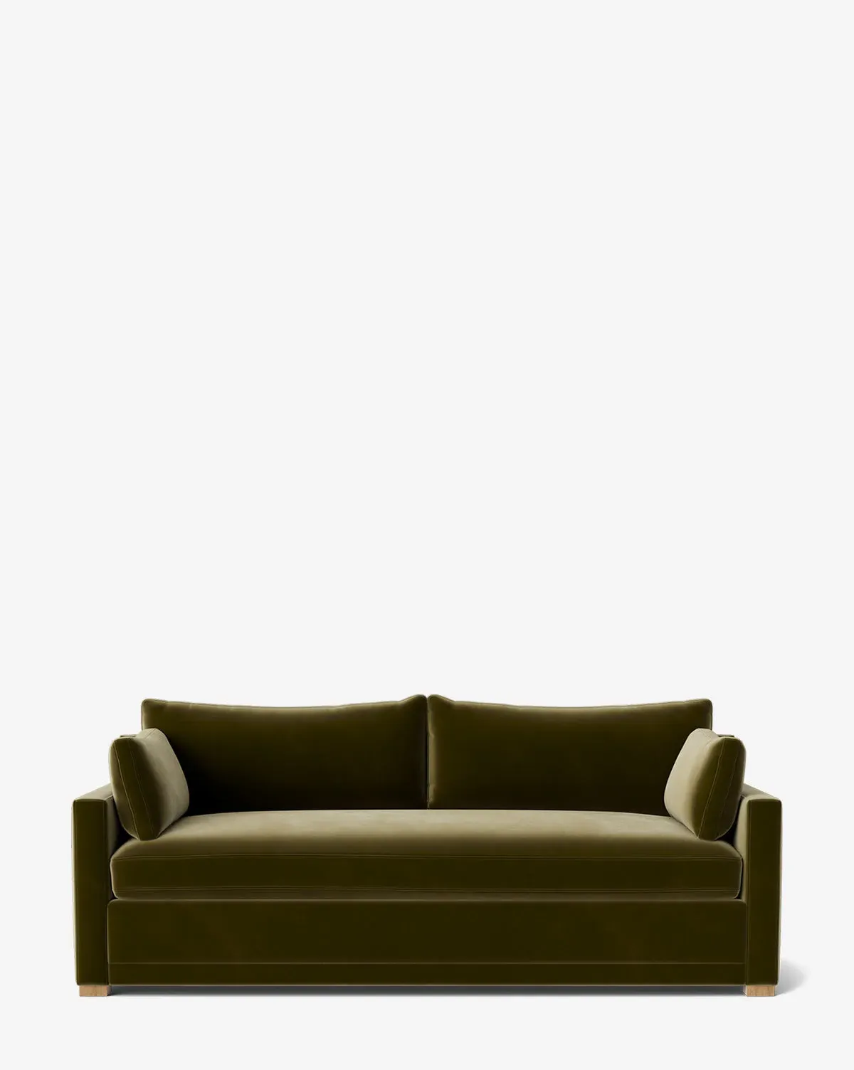Peterson Upholstered Sofa 75" - Olive, Velvet product
