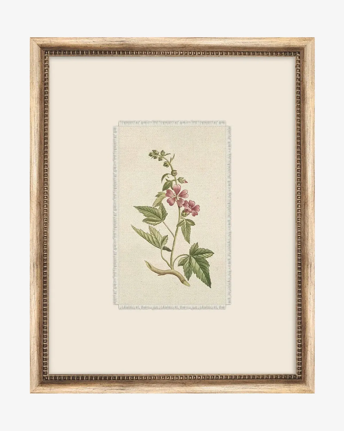 Petite Floral III Framed Giclee Print - Silver product