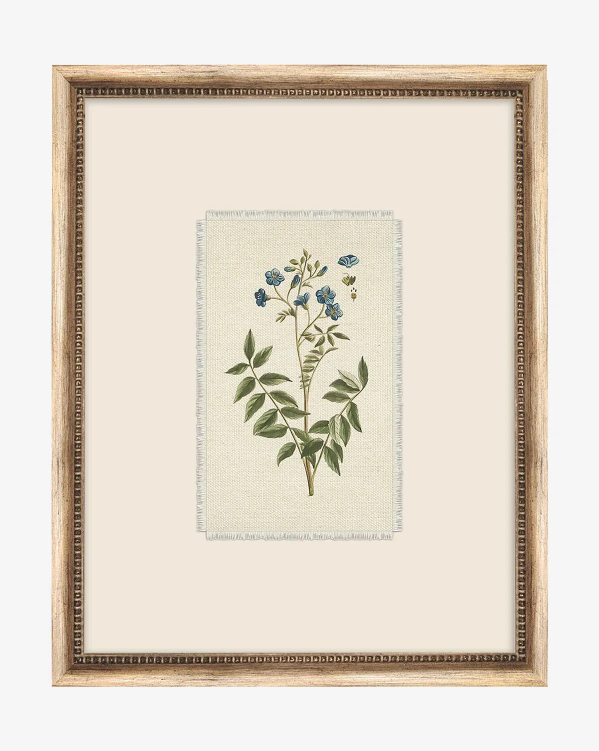 Petite Floral IV Framed Giclee Print - Silver product