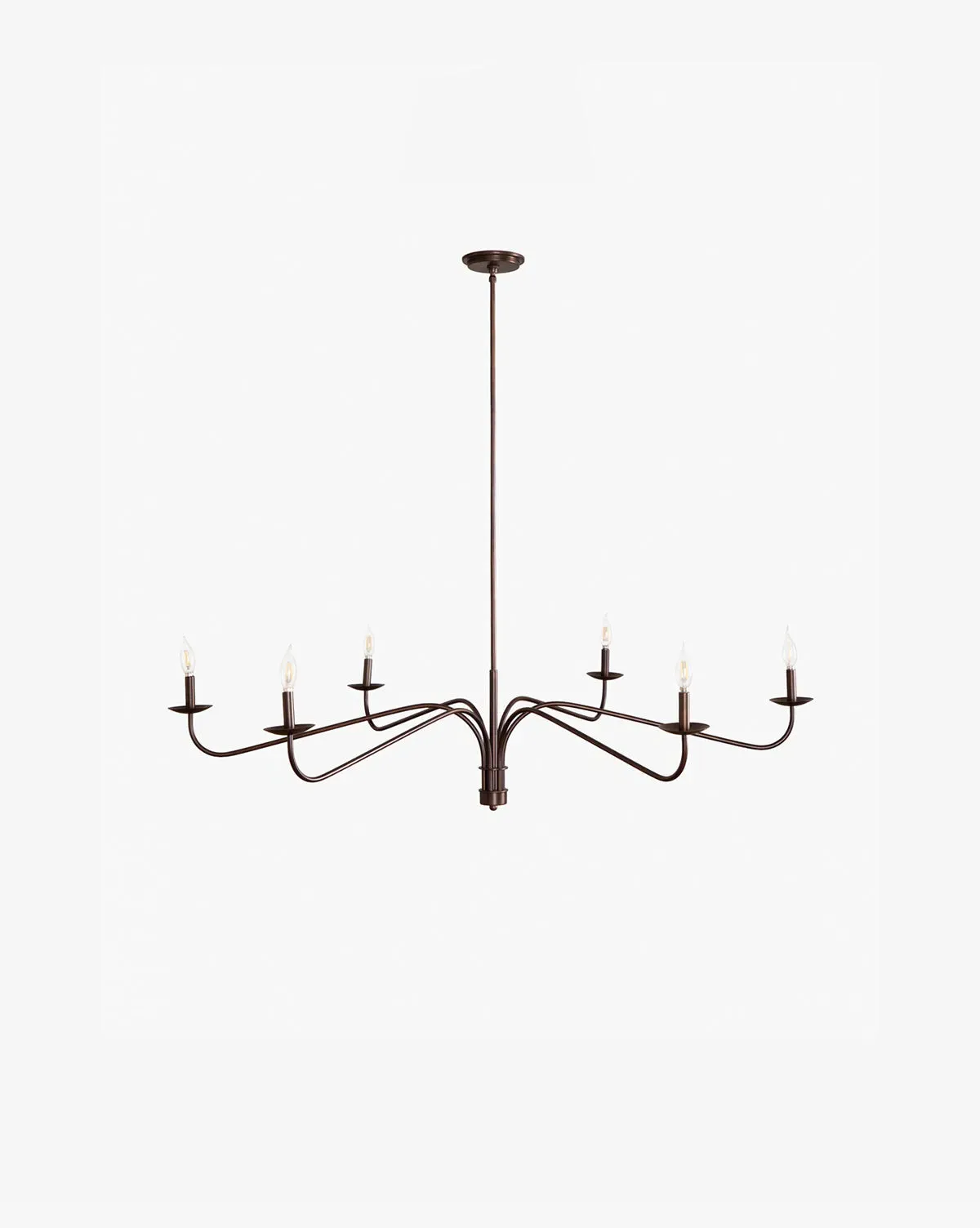 Philomena 60" Chandelier - Burnished Brass product