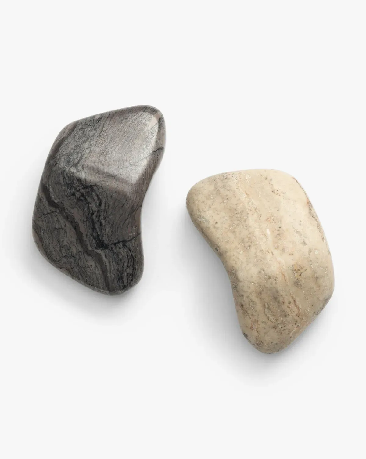 Piedra Decorative Objects Set of 2 - Brown, Marble product