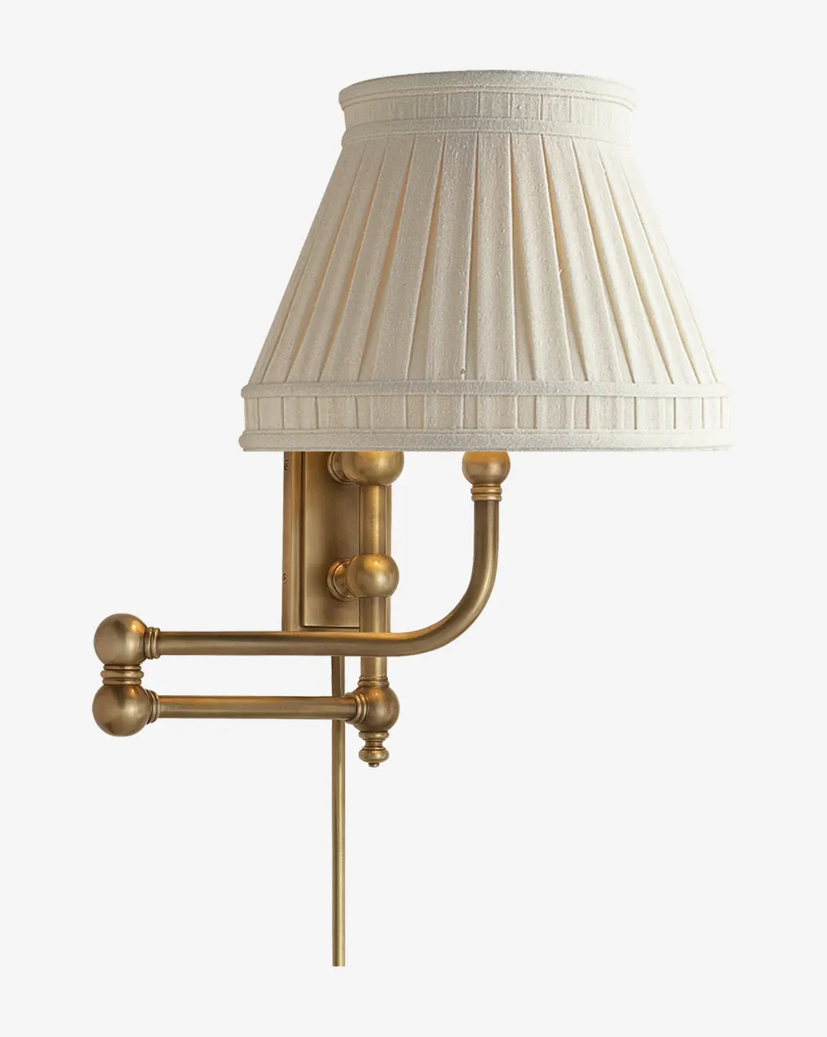 Pimlico Swing Arm Wall Sconce - Antique Burnished Brass product
