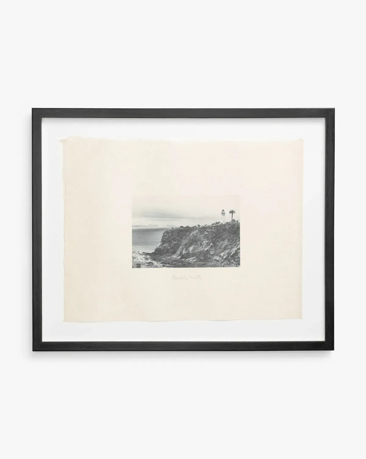 Point Vicente Framed Artwork - Black product