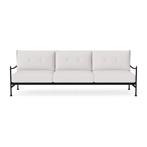 Pomeroy 83" Outdoor Sofa Cushion - White, Sunbrella Performance Canvas product