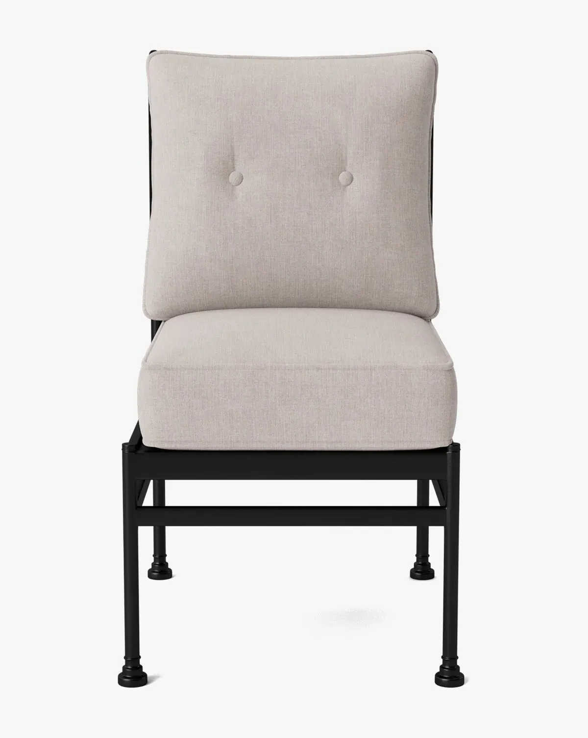 Pomeroy Outdoor Dining Chair - Light Gray, Sunbrella Canvas product