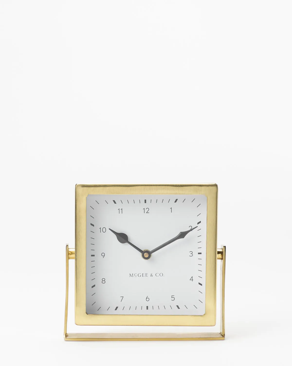 Posey Table Clock - Gold product