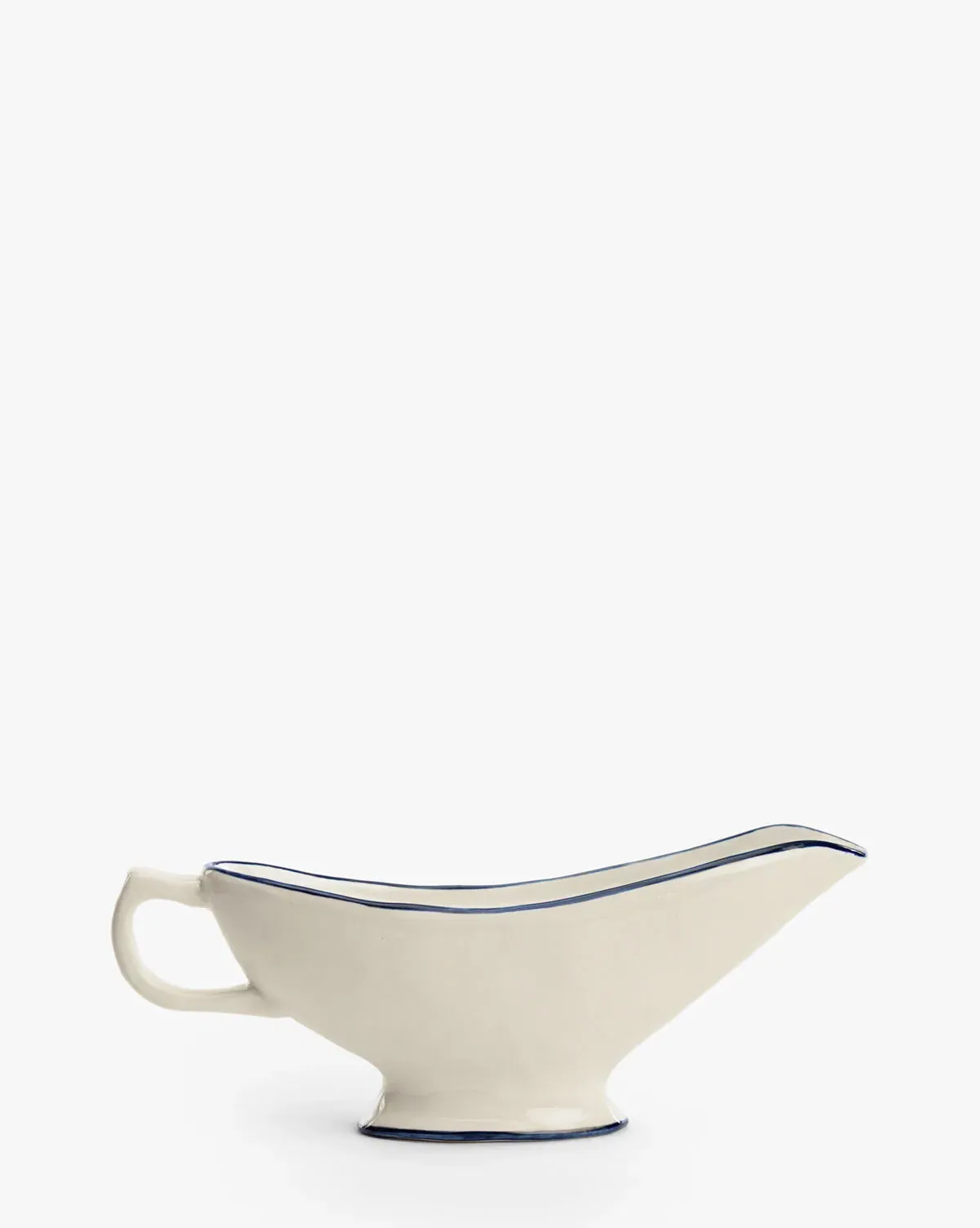 Pritchard Gravy Boat - Cream, Ceramic product