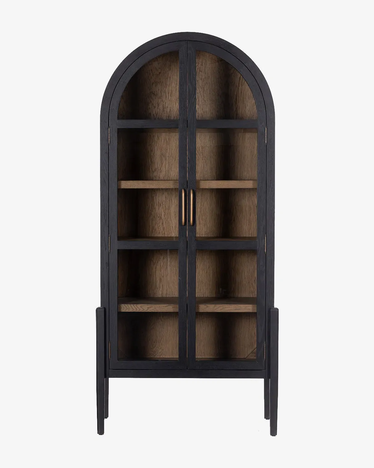 Providence Cabinet - Drifted Oak, Black product