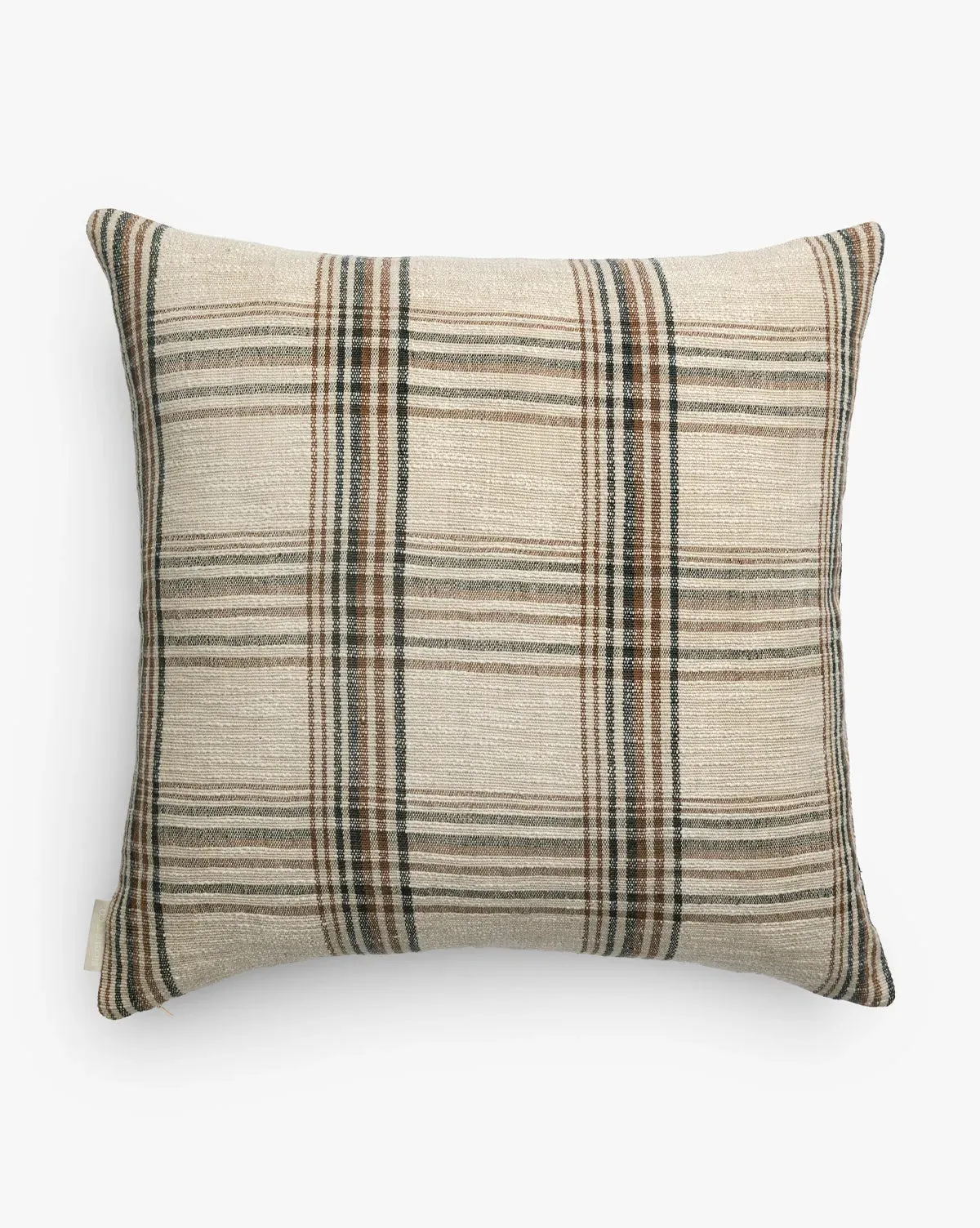 Putney Plaid Pillow Cover - Tan product
