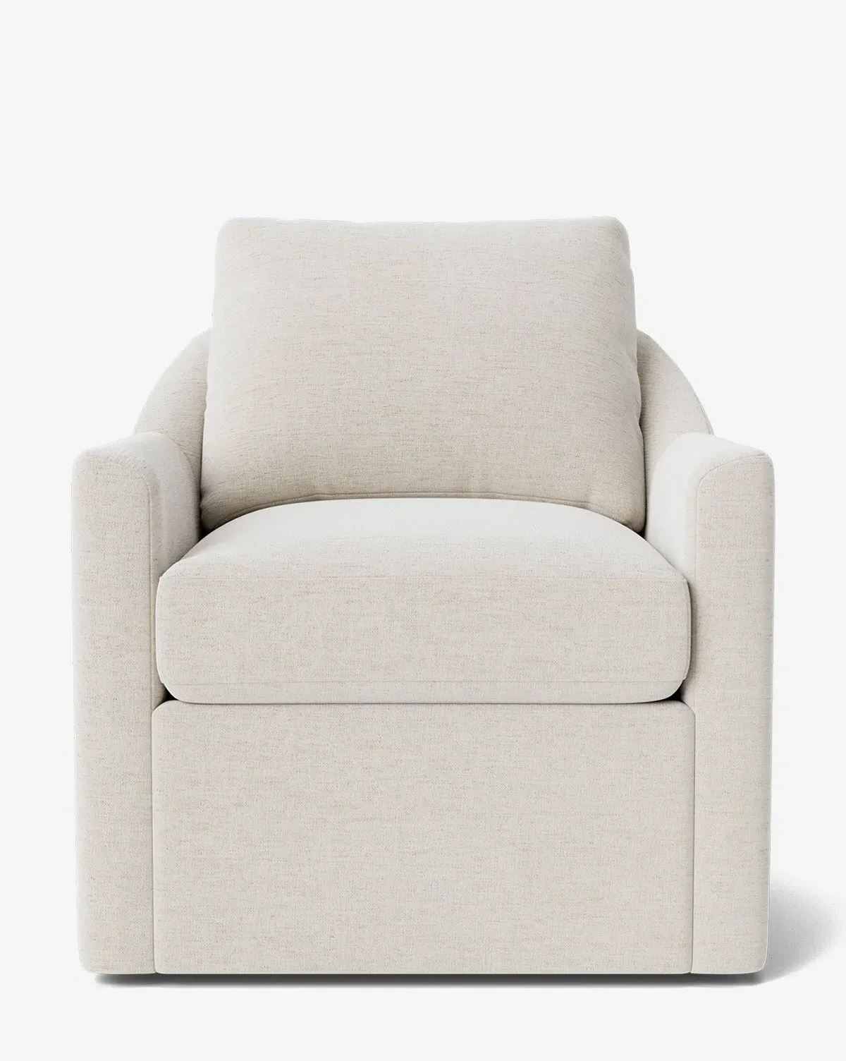 Quinnton Swivel Chair - Alabaster, Crypton product