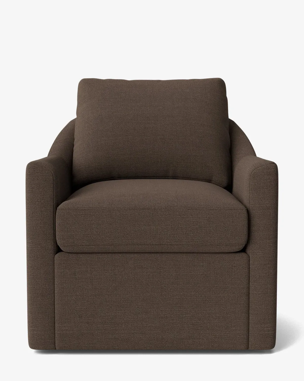 Quinnton Swivel Chair - Coffee, Crypton product