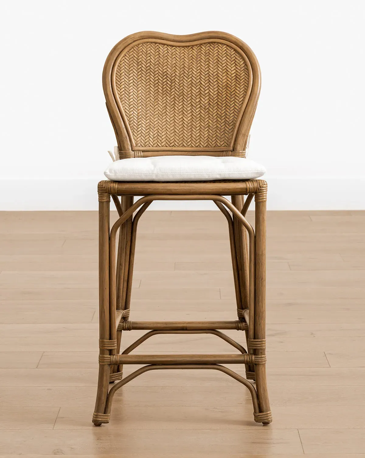 Rafaella Counter Stool - Rattan, Wood product