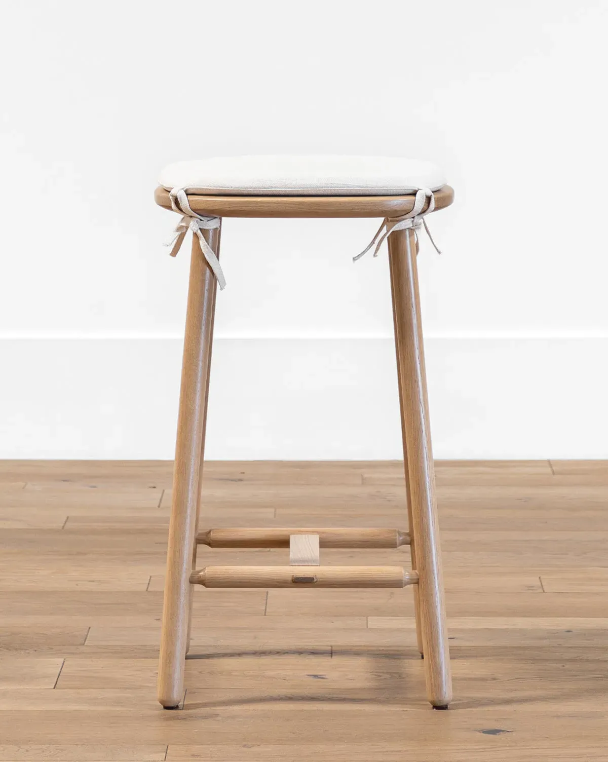 Ralph Oak Counter Stool - Linen, Oak product