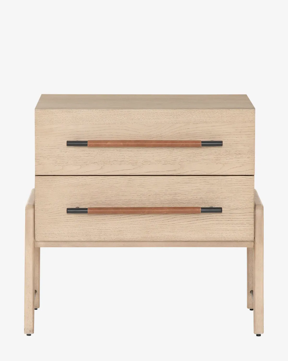 Ralston 2-Drawer Nightstand - Natural, Oak product