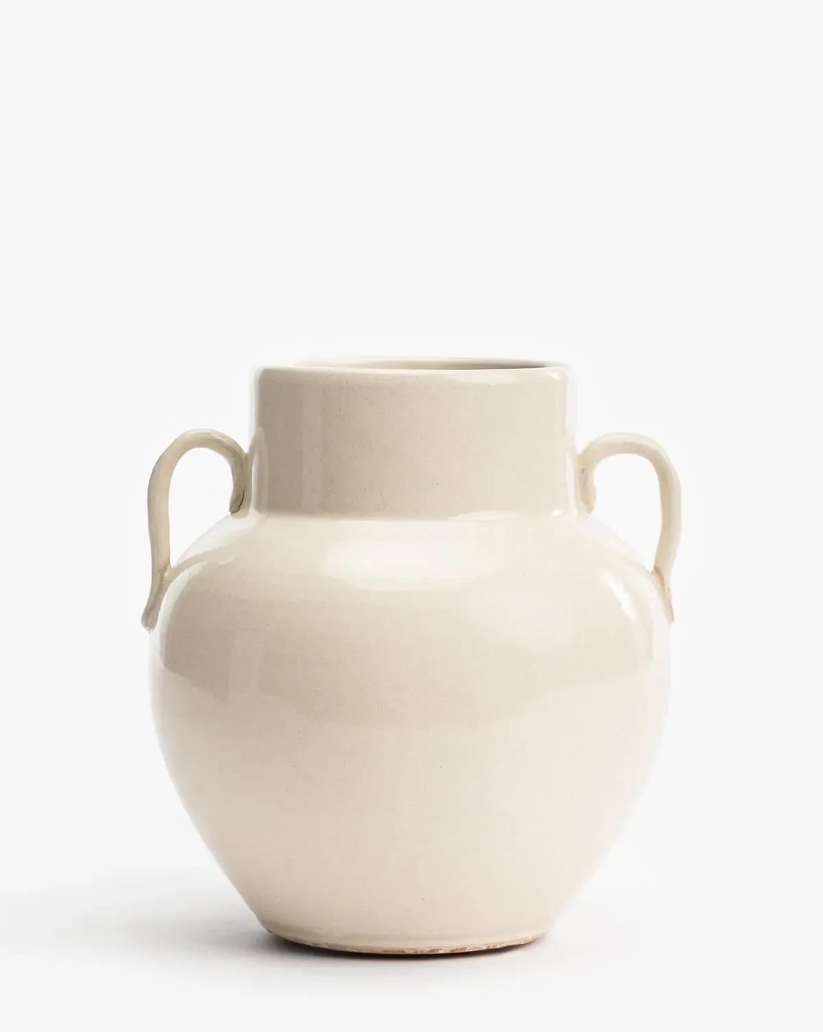 Rasley Handled Jar - White, Porcelain product