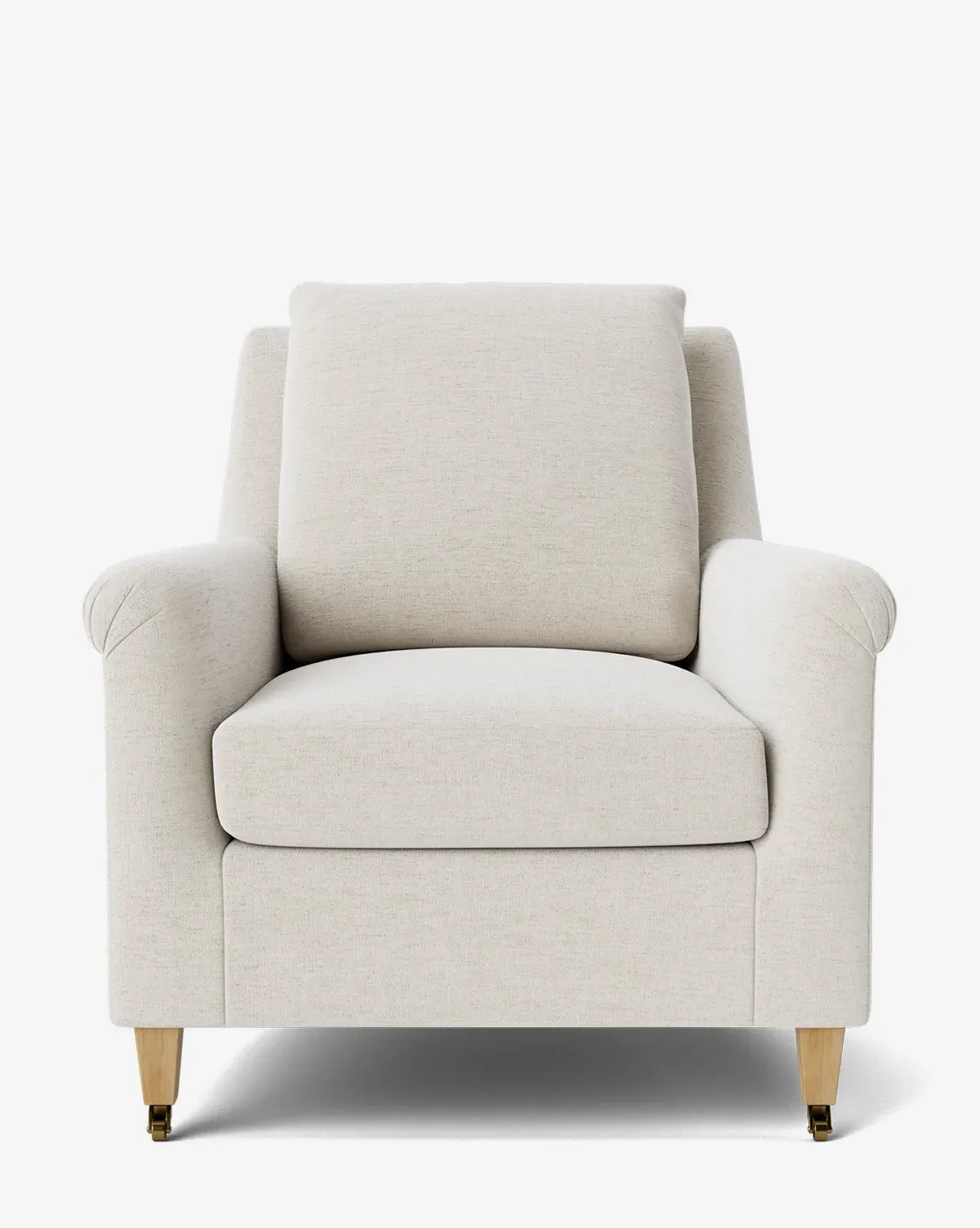 Reedley Lounge Chair - Alabaster, Washed Oak product