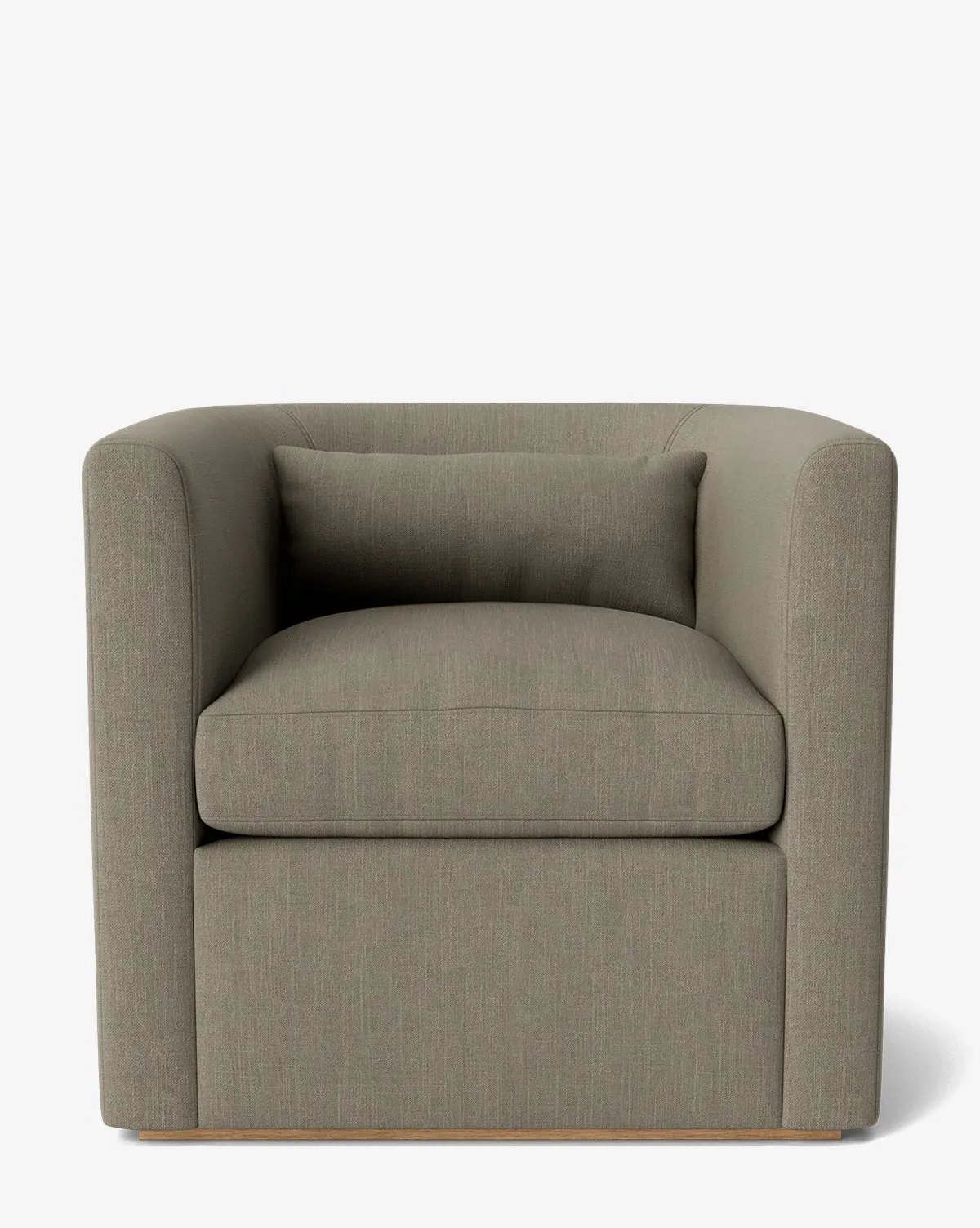 Reese Lounge Chair - Cement, Belgian Linen product