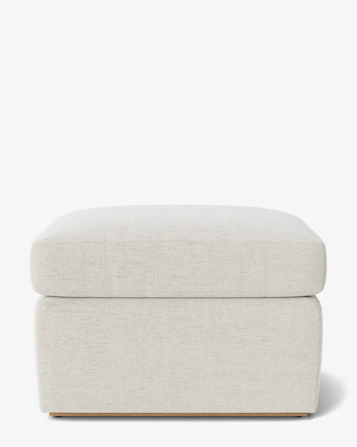 Reese Ottoman - Alabaster, Crypton product
