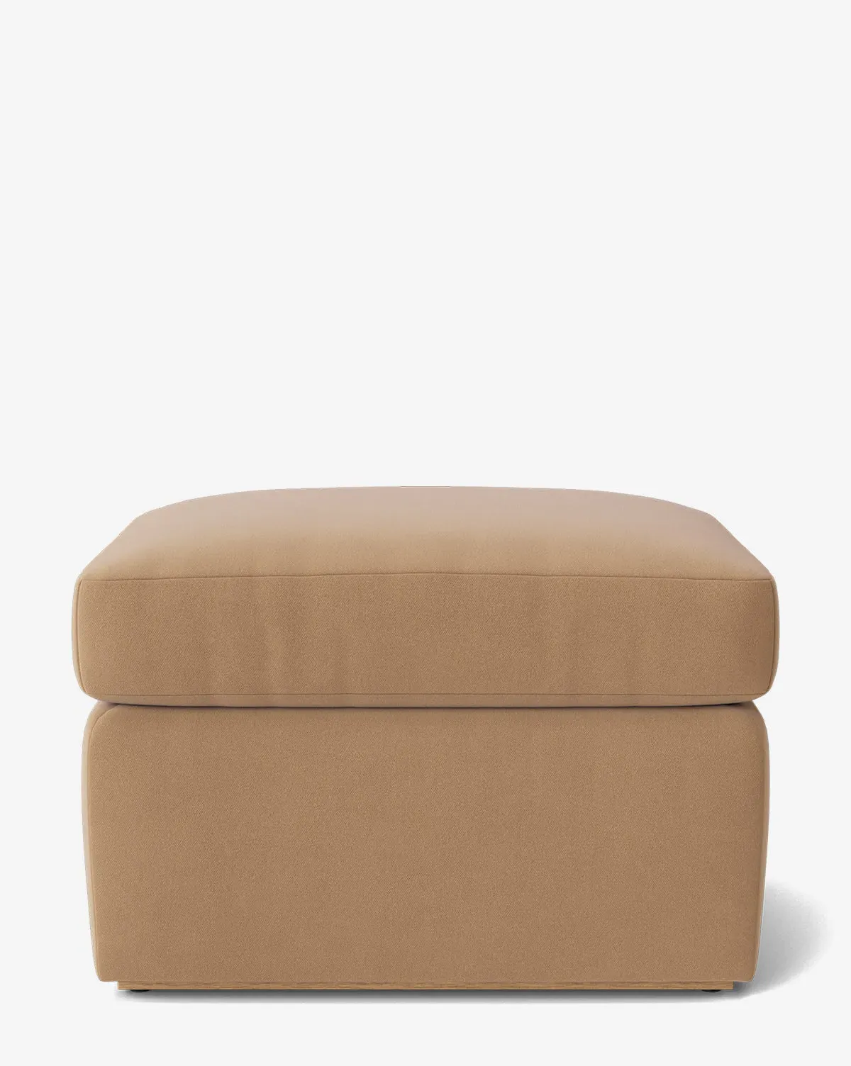 Reese Ottoman - Toffee, Velvet product