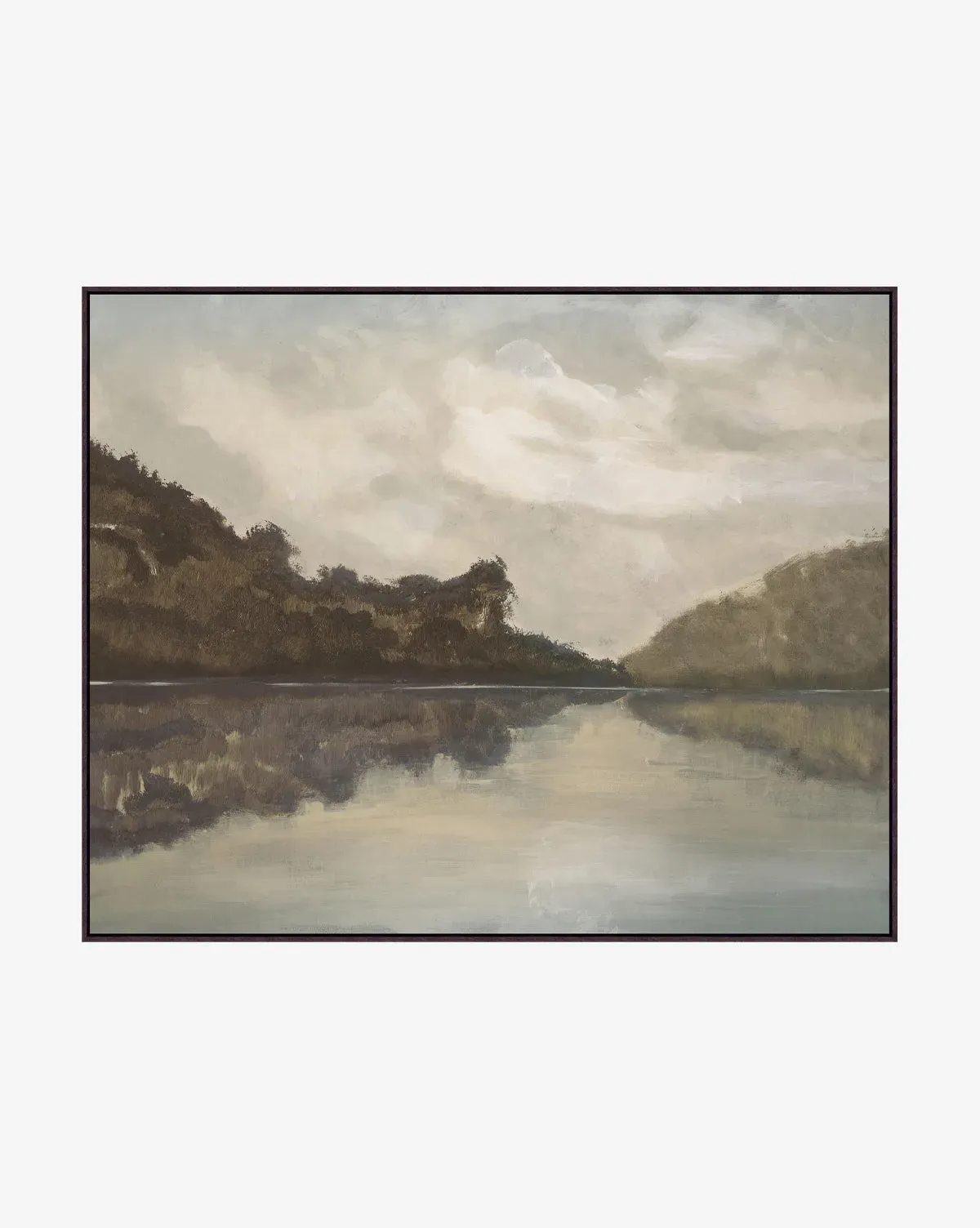 Reflection of the Dawn Giclee Print - Espresso, Canvas product