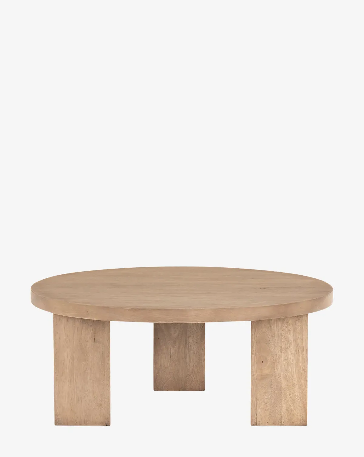 Rhianne Round Coffee Table - Parawood product
