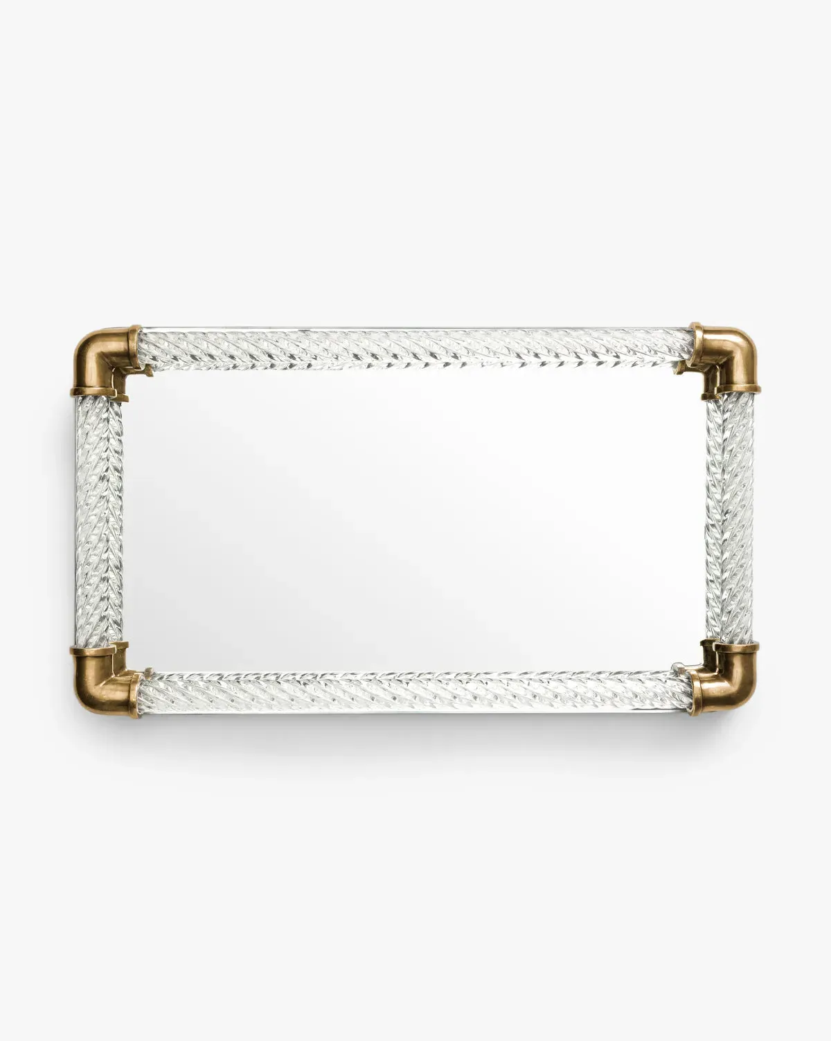 Rhodes Brass & Glass Tray product