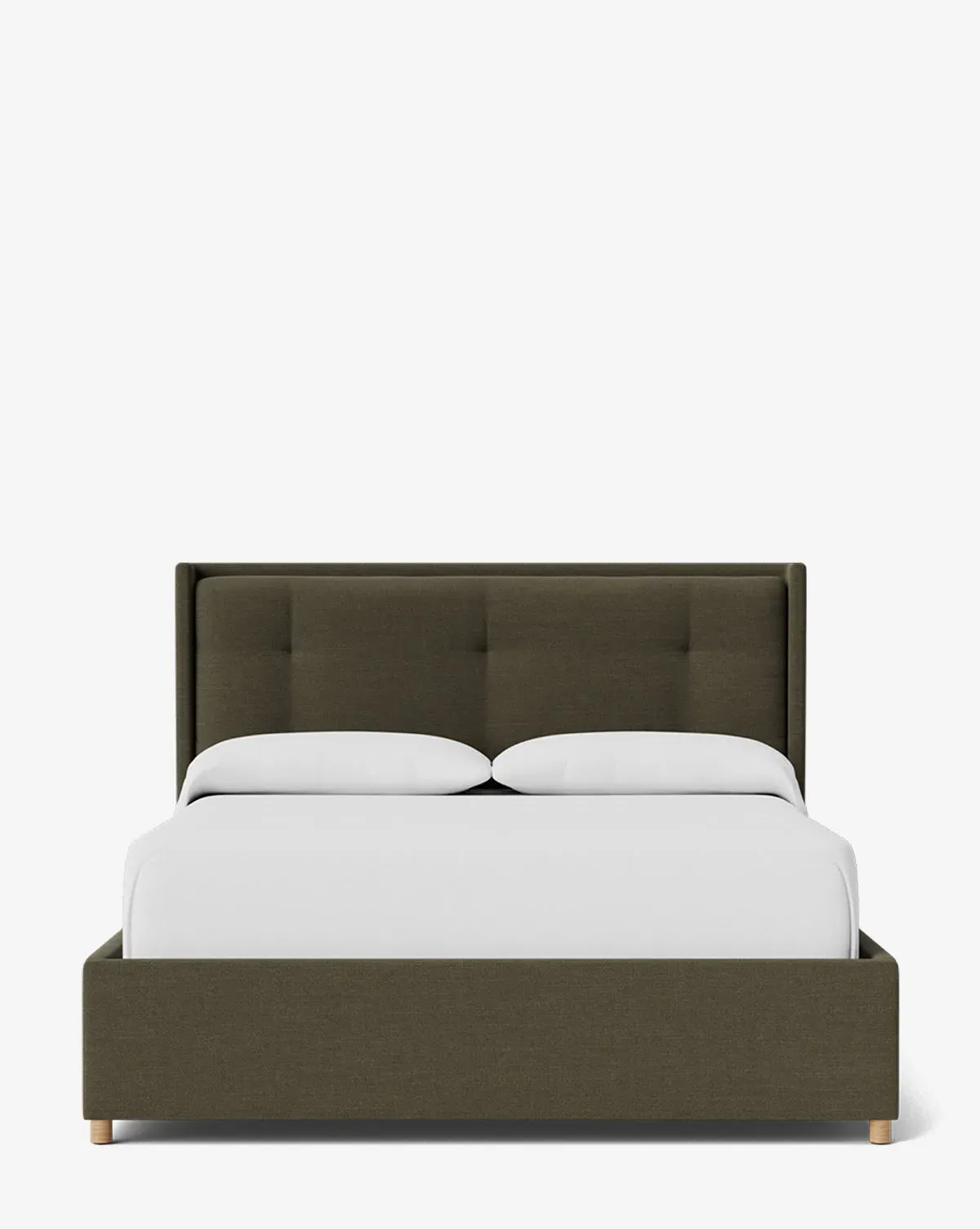 Ria Queen Size Bed Low Headboard - Thyme, Crypton product