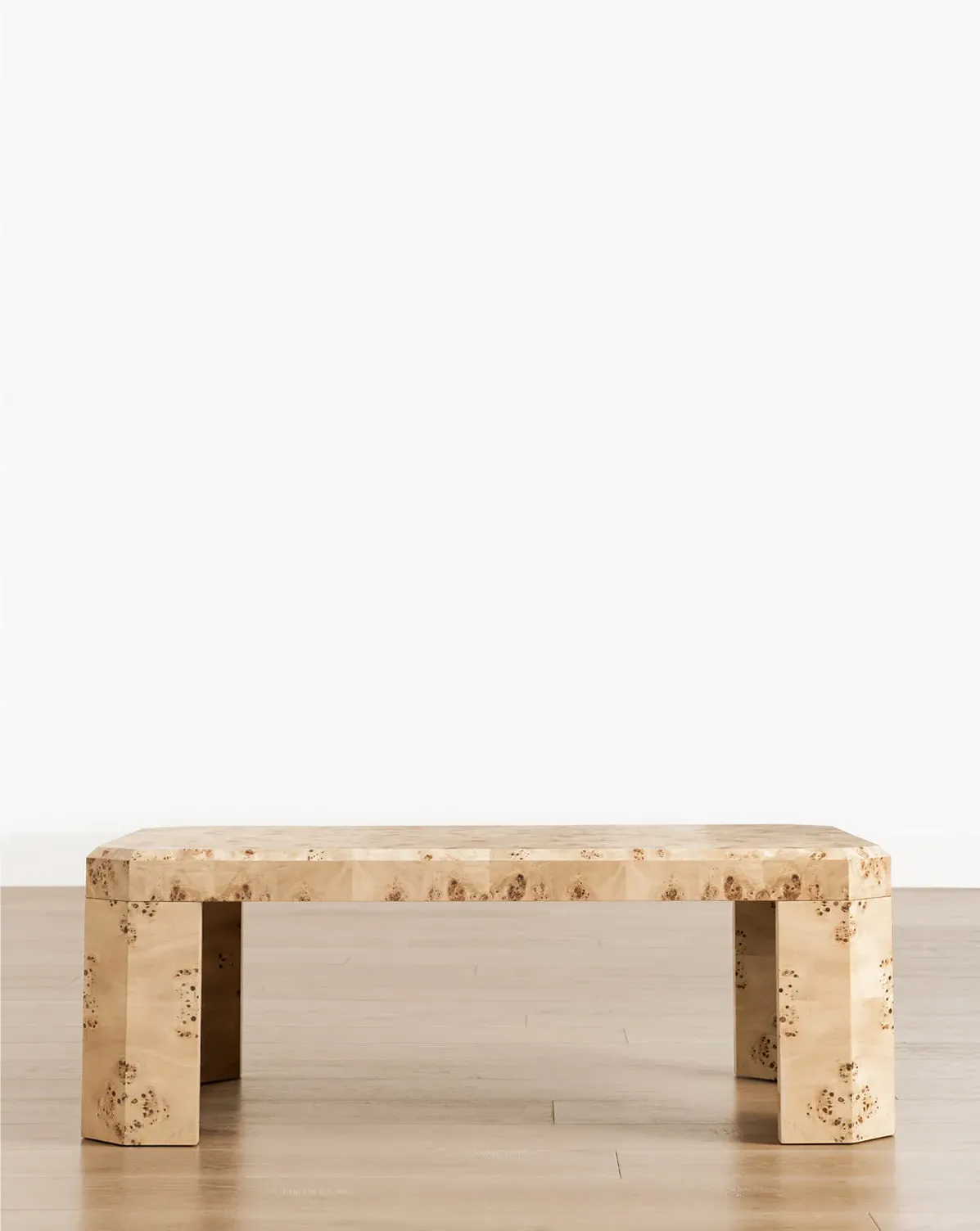 Rocio Burl Coffee Table - Light Burl product