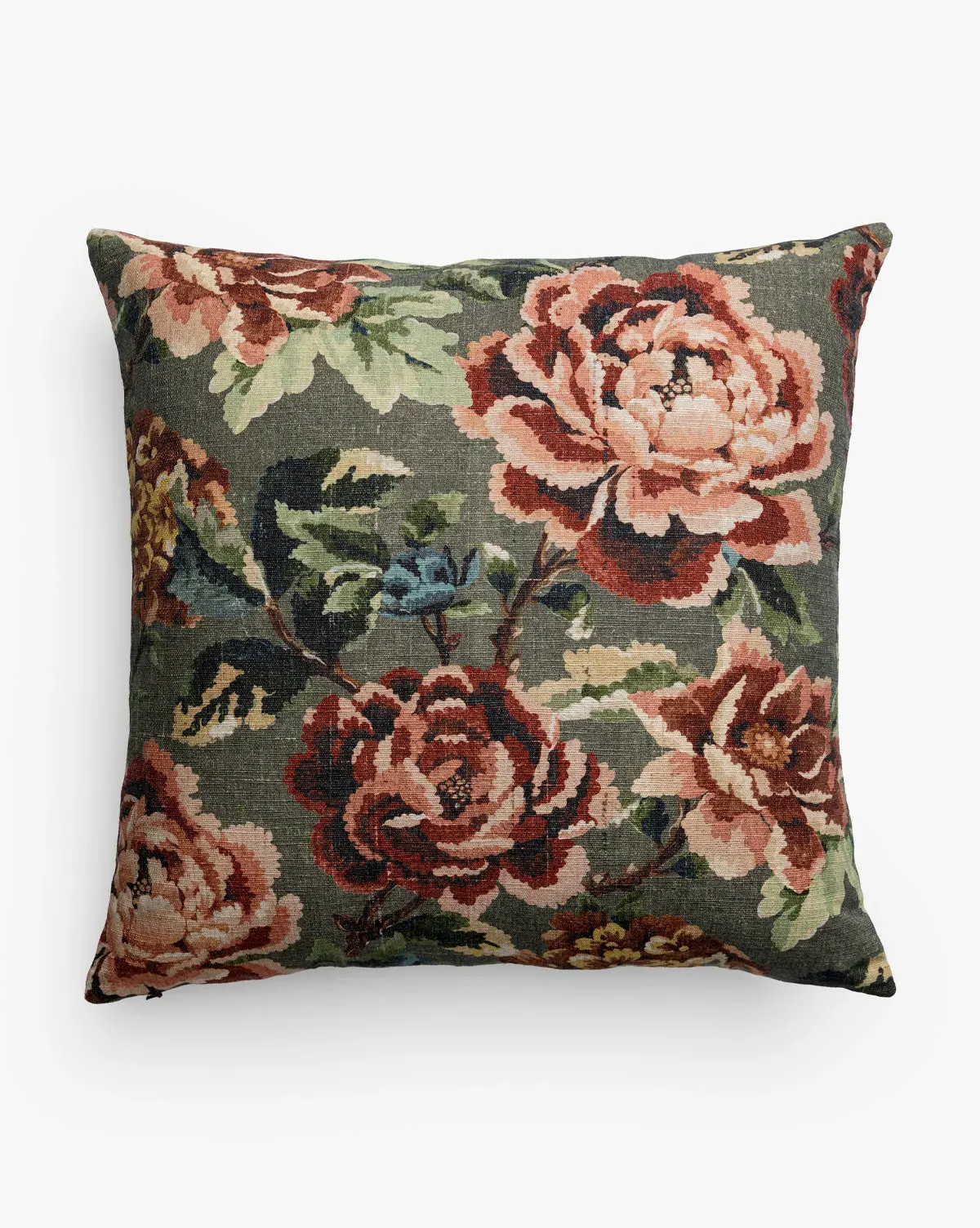 Rosalee Floral Pillow Cover - Green product