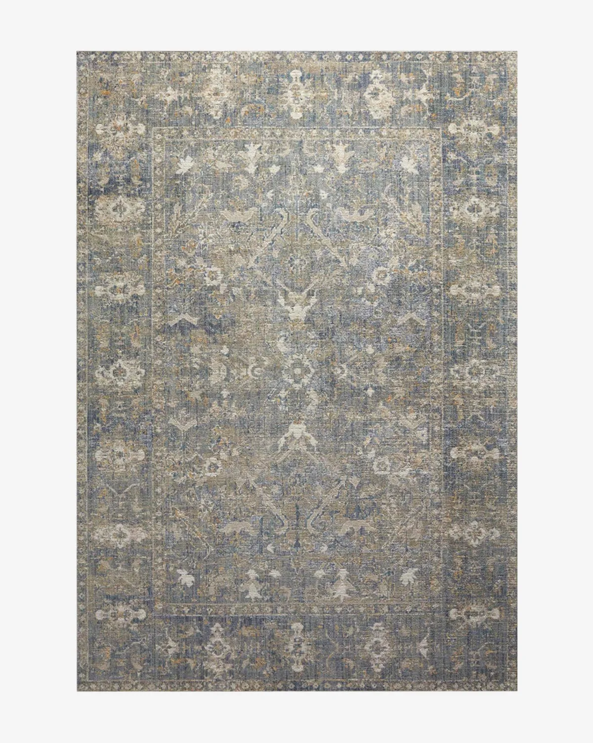 Rosemarie Collection No. 3 Area Rug - Blue, Green product