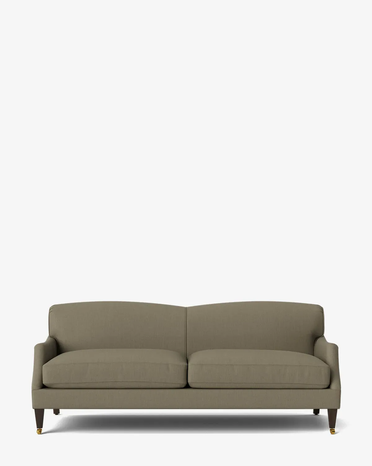Rowley 2-Seater Sofa - Khaki, Belgian Linen product