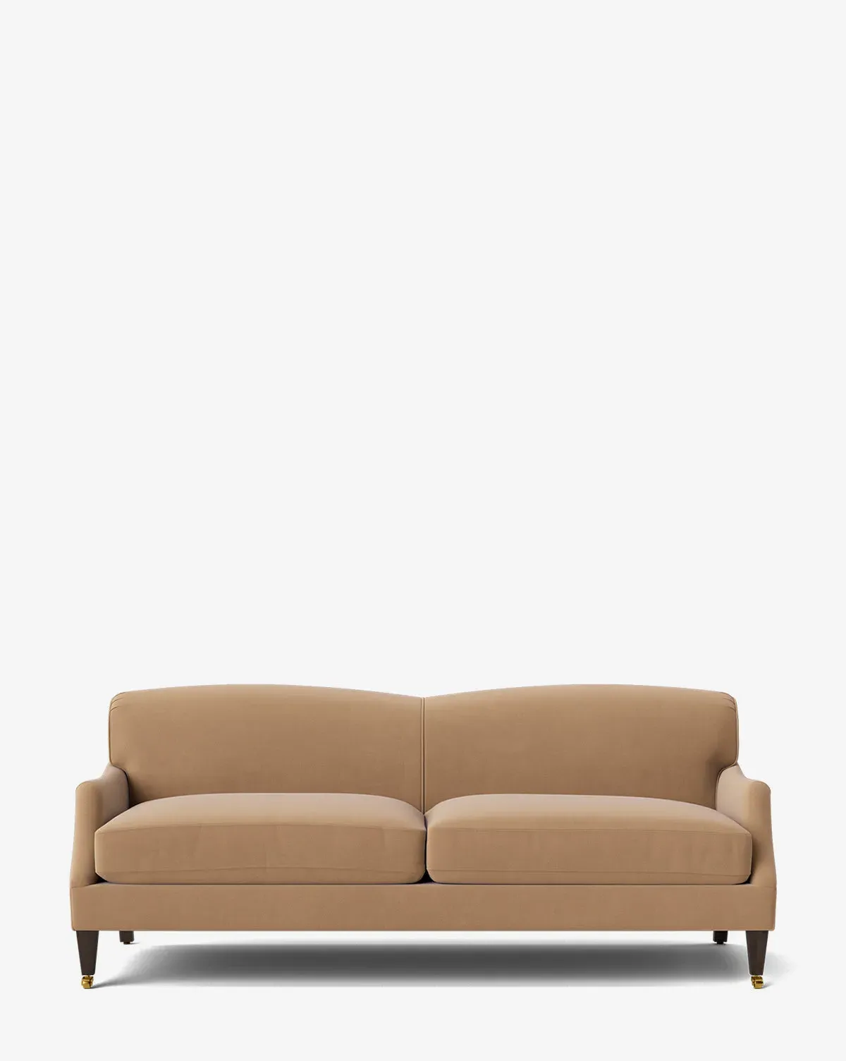Rowley 3-Seater Sofa - Toffee Chocolate, Velvet product