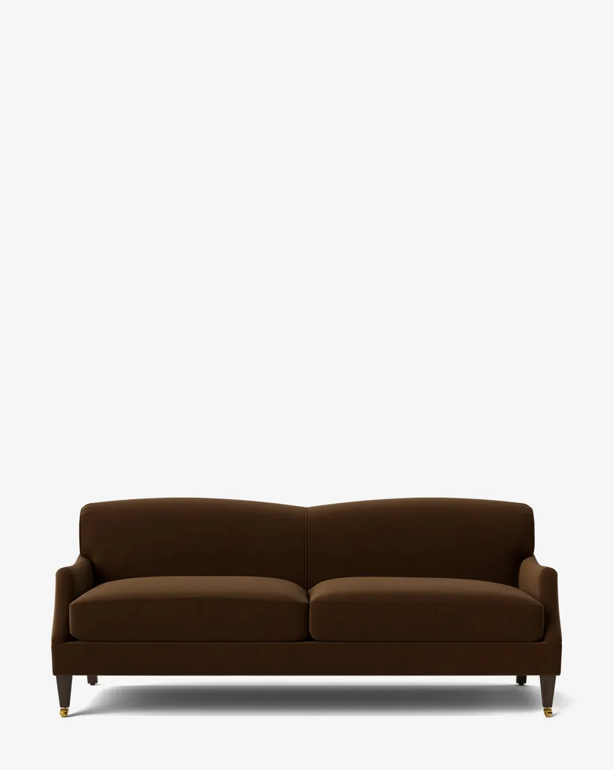 Rowley 85" Sofa - Praline Chocolate, Velvet product