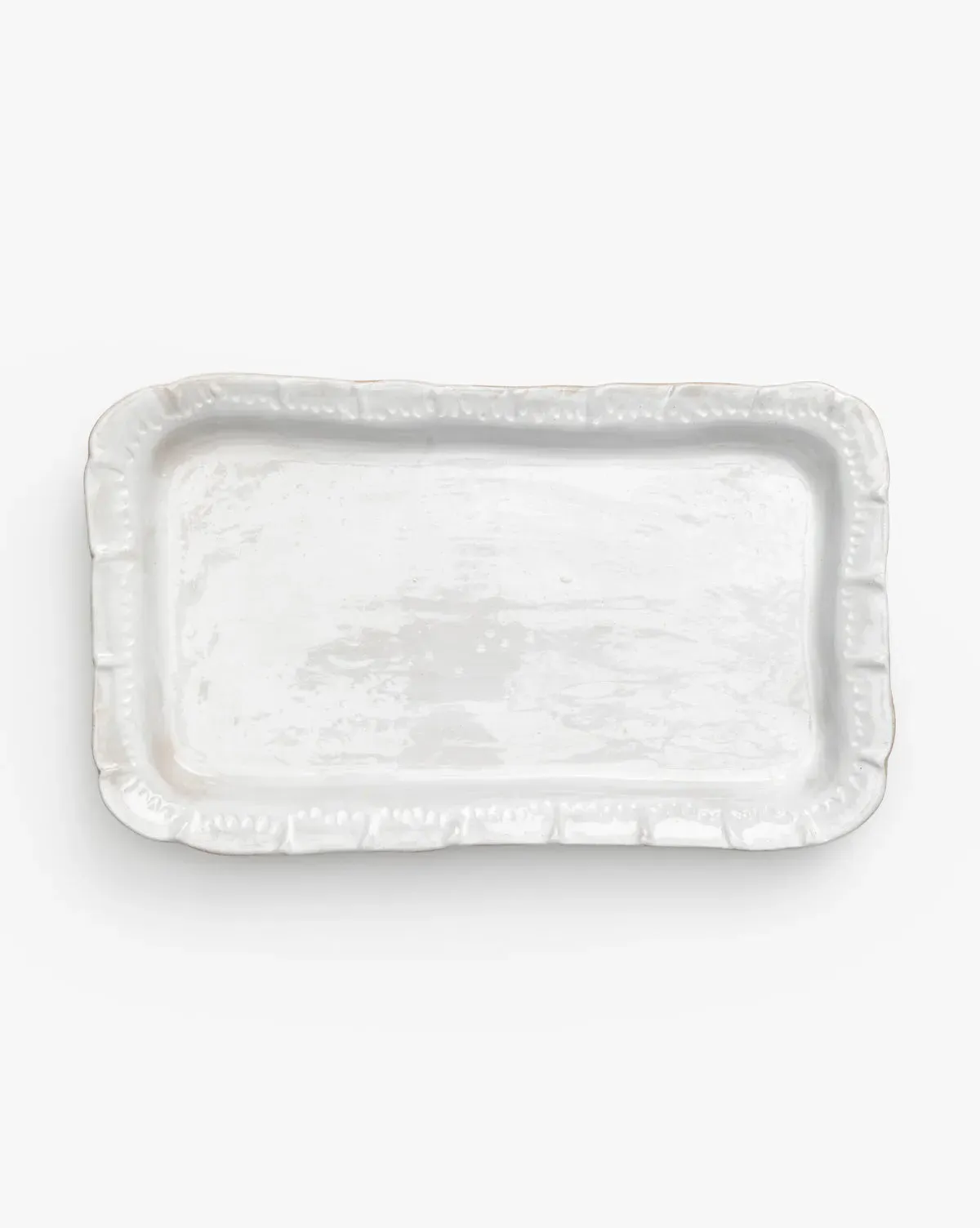 Ruffled Edge Ceramic Tray product