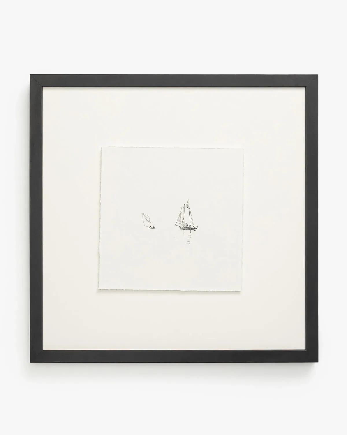 Sail Away Framed Wall Art - Black product