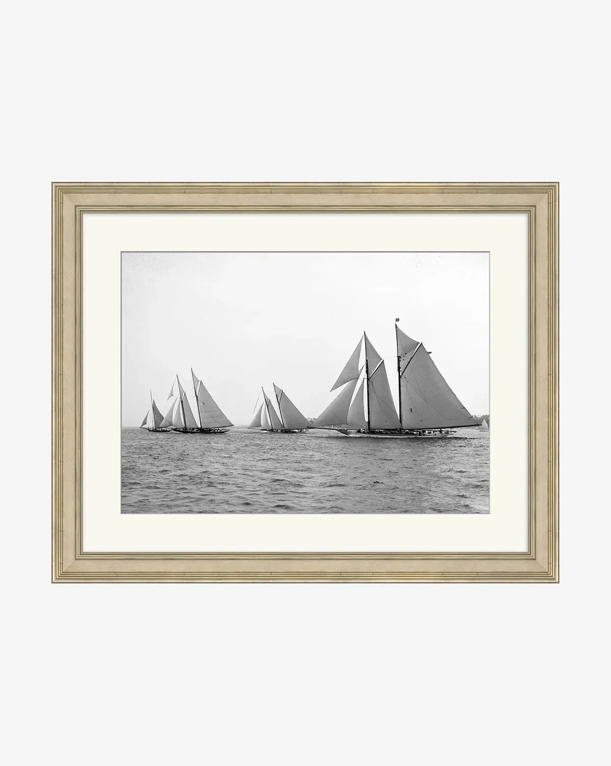 Sailing No. 3 Framed Giclee Print - Silver product